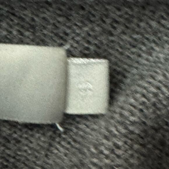 One Grey Day Gray Knit Button Up Collared Top Long Sleeve NWOT Size Small - Picture 3 of 8